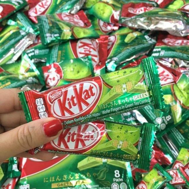Kitkat trà xanh nestle