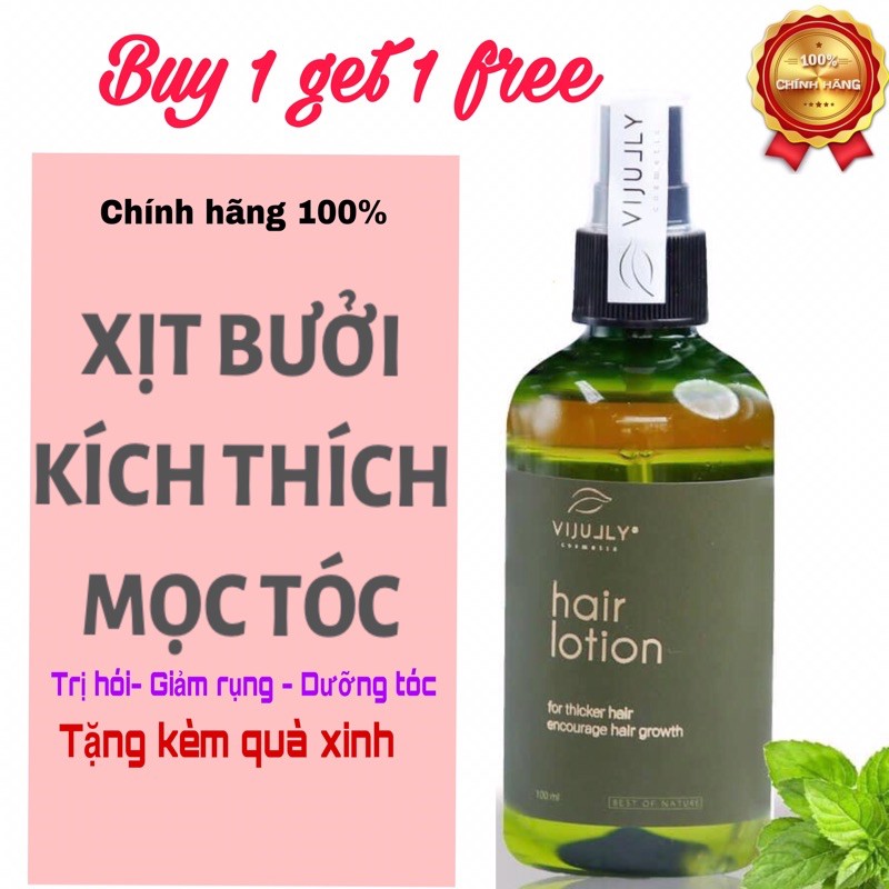 (𝑻𝑨̣̆𝑵𝑮 𝑪𝑶̣̂𝑻 𝑻𝑶́𝑪 𝑿𝑰𝑵𝑯) XỊT BƯỞI VIJULLY KÍCH MỌC TÓC, NGĂN NGỪA RỤNG VÀ THƯA HÓI TÓC | BigBuy360 - bigbuy360.vn