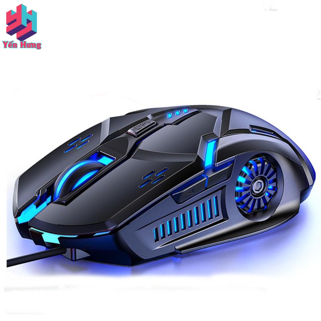 Chuột game thủ G5 cực bền thiết kế độc lạ có LED nhiều màu