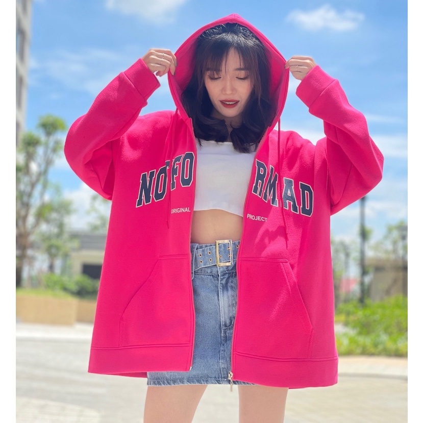 Áo khoác nỉ bông Hoodie zip Notf nam nữ Unisex  Vuasivuare