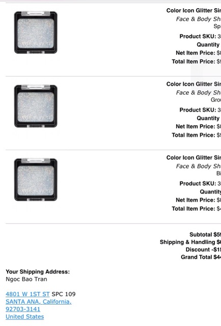 Nhũ mắt Wet n Wild | BigBuy360 - bigbuy360.vn