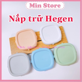 Nắp trữ sữa hegen, nắp đậy bình sữa hegen màu xanh hồng trắng xám chính hãng