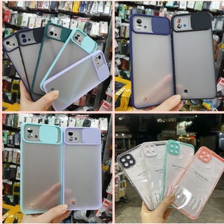Ốp realme c11 2021,realme c21y 2021 / realme c25y ốp dẻo viền màu lưng trong nhám
