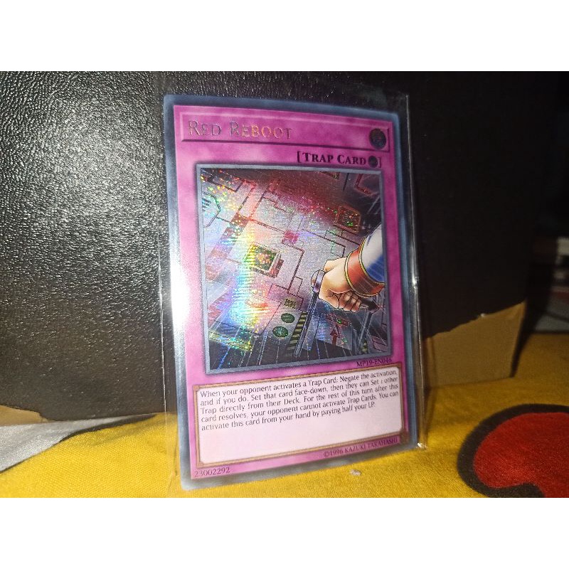 [KN yugioh shop] thẻ bài: Red Reboot - MP19-EN046 - Prismatic Secret Rare Unlimited