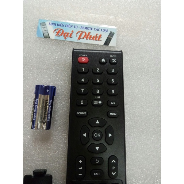 Điều khiển Tivi Asanzo LCD Trái Tim Ngôi Nhà ( Hàng Zin Theo Máy Mới 100% )