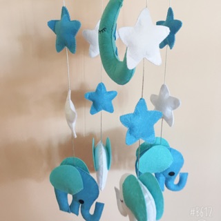 Đồ chơi treo nôi handmade ( hình thật)
