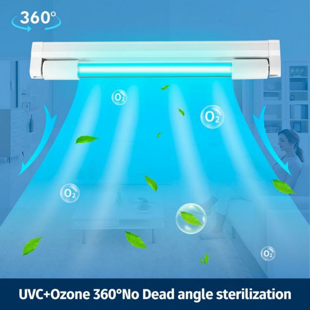 Bóng Đèn UV Ozone diệt khuẩn khử trùng không khí nhà, tủ bát 8W 220V_ Bóng thach anh
