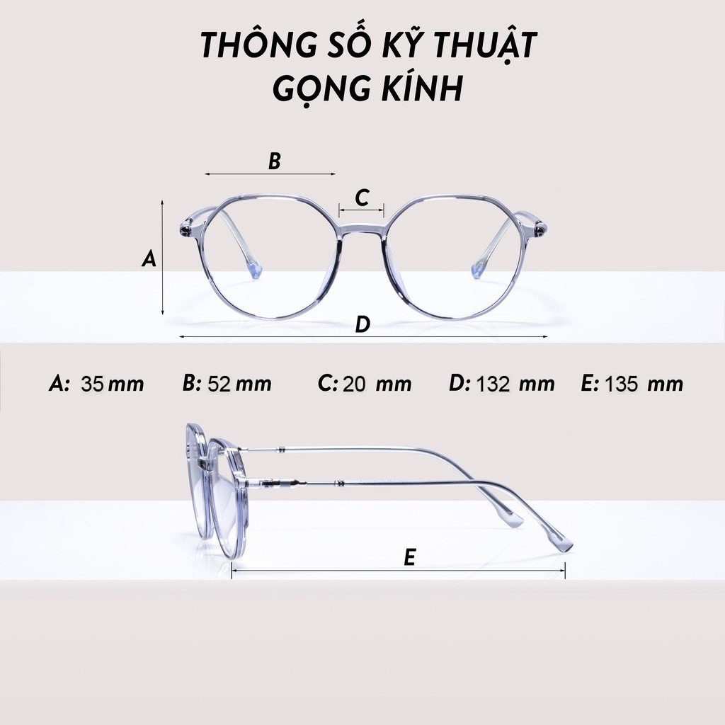 MẮT KÍNH GỌNG CẬN TATA NGỐ FORM TRÒN DỄ THƯƠNG HOT TREND | BigBuy360 - bigbuy360.vn
