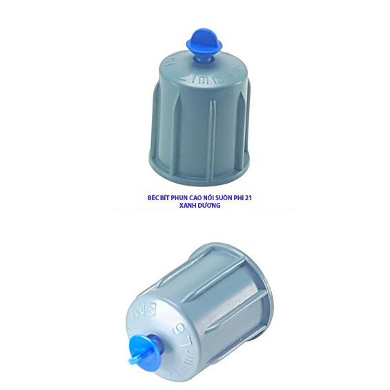BÉC BÍT PHUN CAO PHI 21 PVC (MÀU XÁM - XANH DƯƠNG) (BỊCH 10 CÁI)