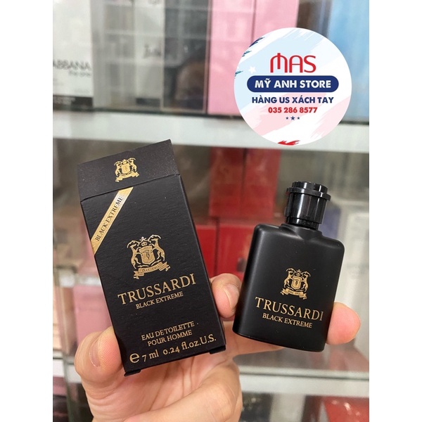 Nước hoa Trussardi Black Extreme Pour homme EDT 7ml