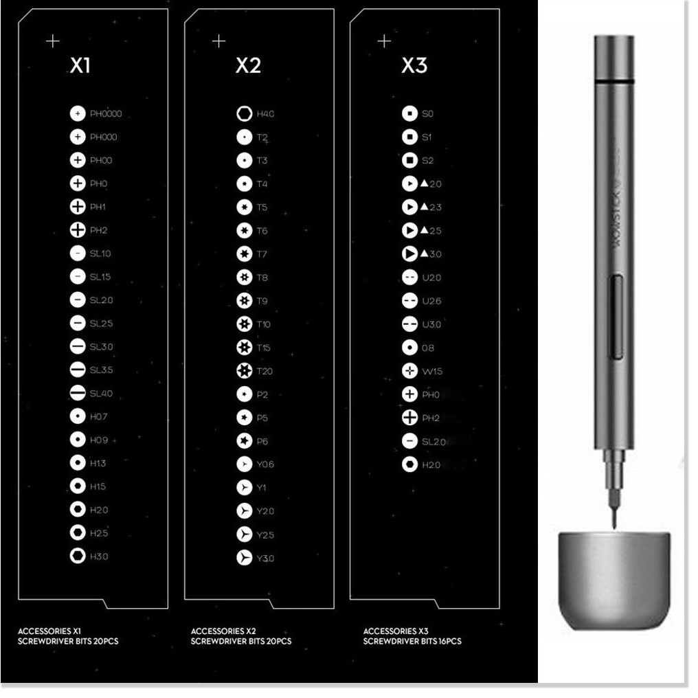 Bộ tua vít điện đa năng Xiaomi Wowstick 1F+ - Bộ tua vít đa năng Wowstick 1F+ - ChuyenMi