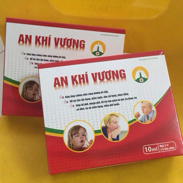 An khí vương- tăng cường chức năng đường hô hấp
