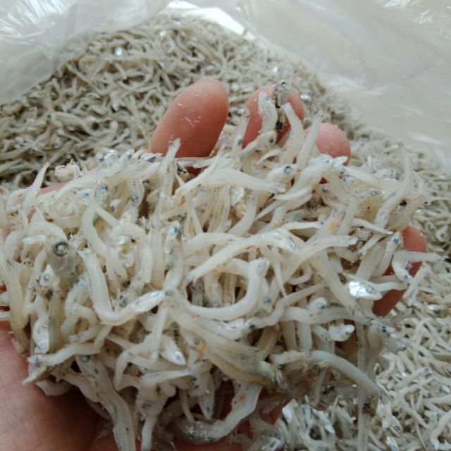 Cá cơm mờm khô 500gr. Khô cá cơm. Cá Cơm Mờm Sữa khô