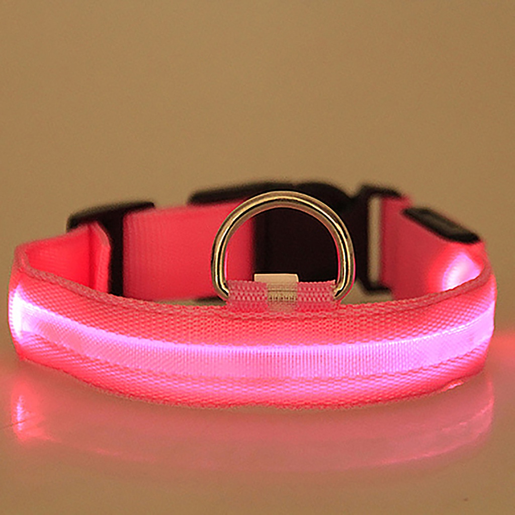 Vòng Cổ Nylon PháT SáNg LED Cho Thú Cưng