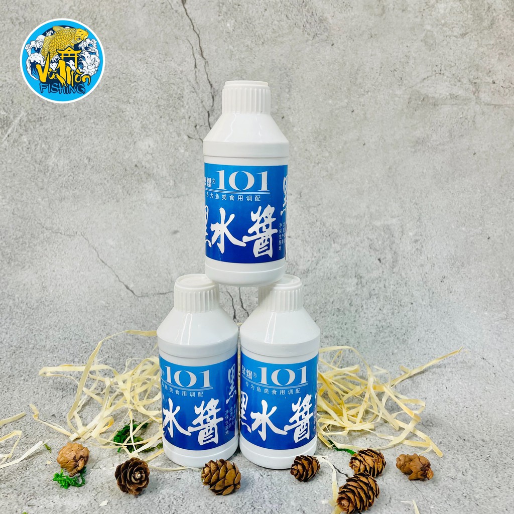 Hương Liệu Câu Cá Tổng Hợp Nước Đen 101 90ml | Thính Dụ Cá Siêu Nhạy - Vũ Môn Fishing