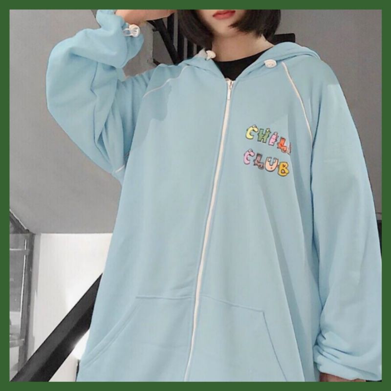 Áo khoác nỉ hoodie full zip nam nữ hooide Hs001 | BigBuy360 - bigbuy360.vn