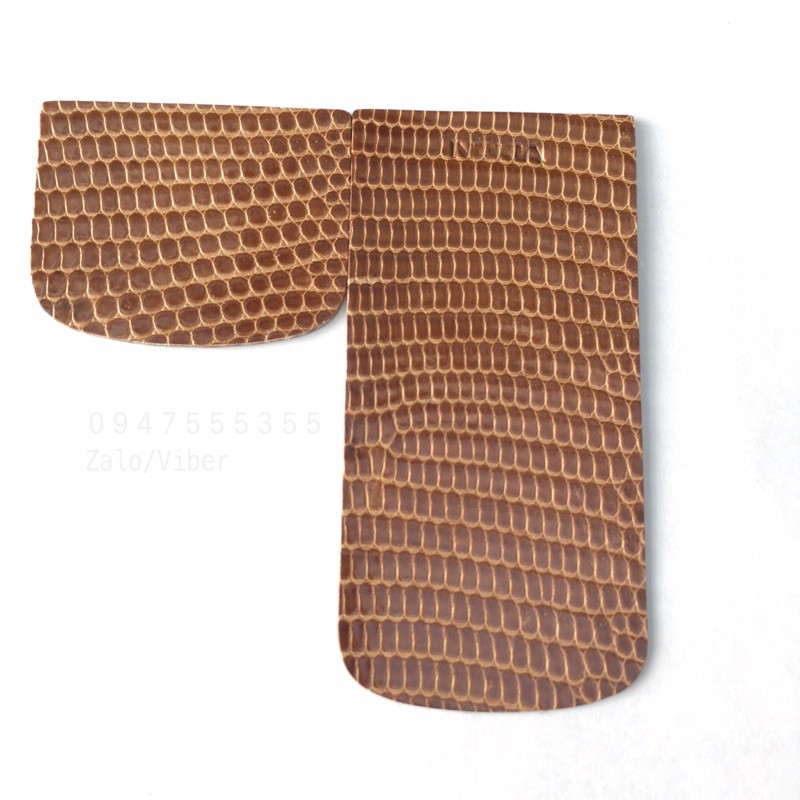 Miếng dán da nokia 8800 da kỳ đ.à xịn màu nâu gold
