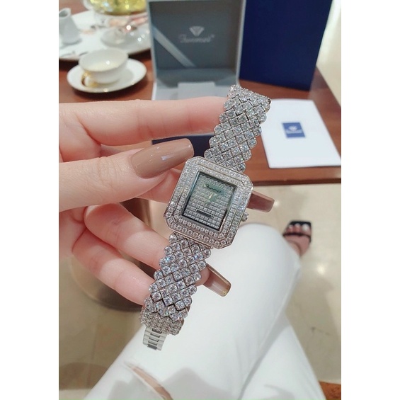 Đồng hồ nữ FUNMEI 28.28mm chính hãng máy Nhật Miyota đính đá swarovski chắc chắn full box thẻ bảo hành 12 tháng
