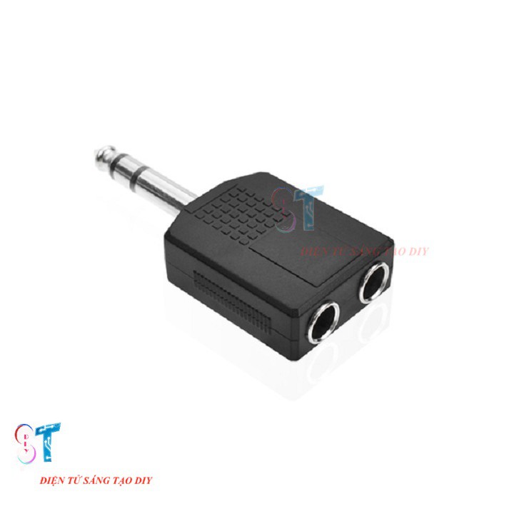 ĐẦU CHIA AUDIO 6.5MM 1 RA 2