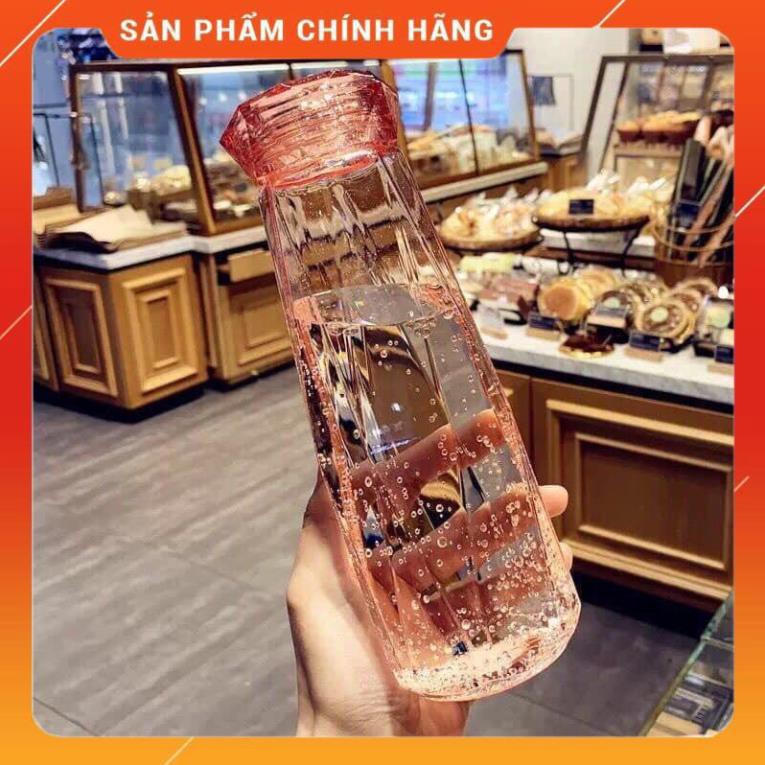 Bình nước thuỷ tinh kim cương