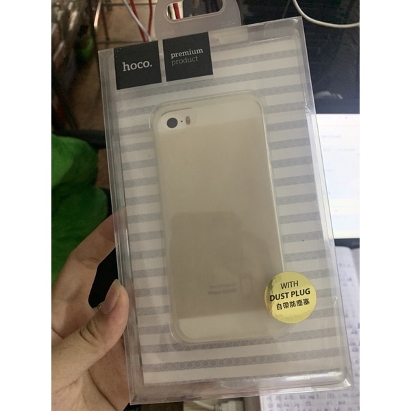 Ốp silicon chính hãng Hoco Iphone5/5s