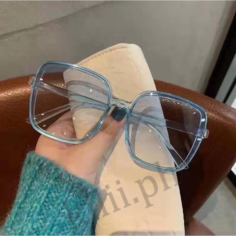 Kilii Kính Mát Gọng Vuông Tròn Chống Tia uv Thời Trang Đường Phố