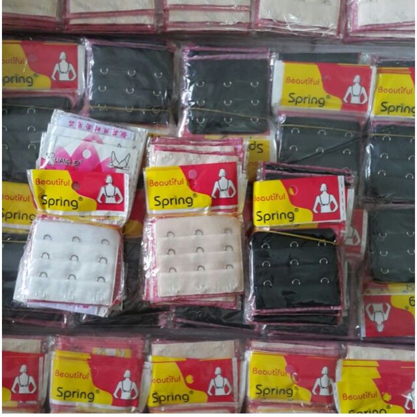 Móc nối dây lưng áo lót loại 2 móc - 3 móc
