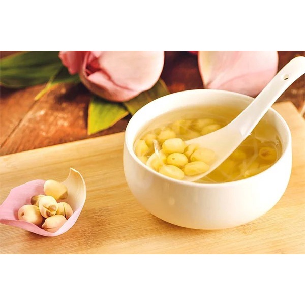 Hạt sen nấu nước đường đông lạnh gói 270g - sen hạt to, bở, làm trà sen vàng cực ngon