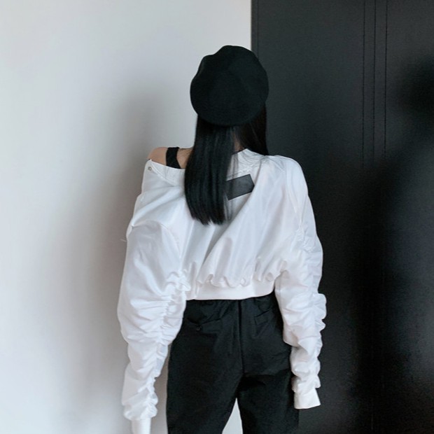 ÁO KHOÁC NỮ BOMBER NGẮN THỜI TRANG NỮ (CHẤT BAO XỊN XÒ) HÀNG NHẬP QUẢNG CHÂU