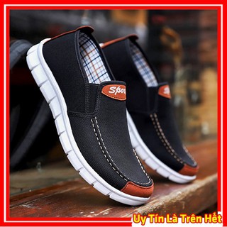 Giày Vải Lười Nam Thời Trang Thể Thao Hàn Quốc, Giầy Thoáng Khí Đi Mùa Xuân Hè Thu Đông Đẹp Giá Rẻ A6 HD Shop