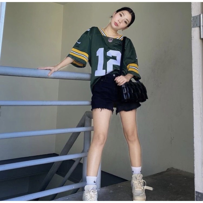 Áo bóng chày hiệu NFL mẫu shop tự chụp 100%/ Bum2hand