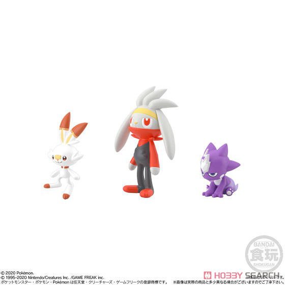 Mô hình đồ chơi chính hãng Bandai Pokemon Scale World 1/20 Galar Region Vol 1 & Rillaboom