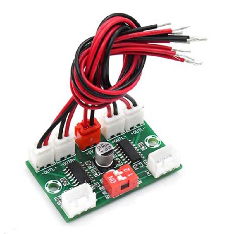 XH-A156 Bảng mạch khuếch đại nguồn kỹ thuật số 4 * 3W PAM8403 Nguồn điện DC 5V Nguồn điện DIY Mô-đun khuếch đại nguồn mini
