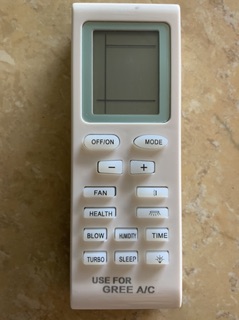 Điều khiển điều hoà Gree+ pin