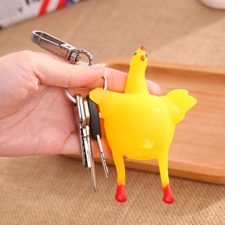 Móc khoá gà đẻ trứng