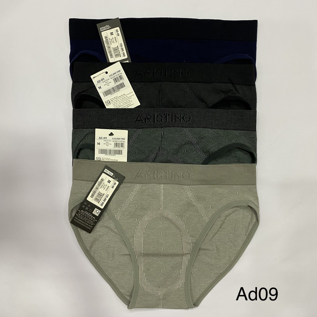 Combo 3-5 chiếc quần lót nam ARISTINO bamboo cao cấp ad09 (mix nhiều màu)