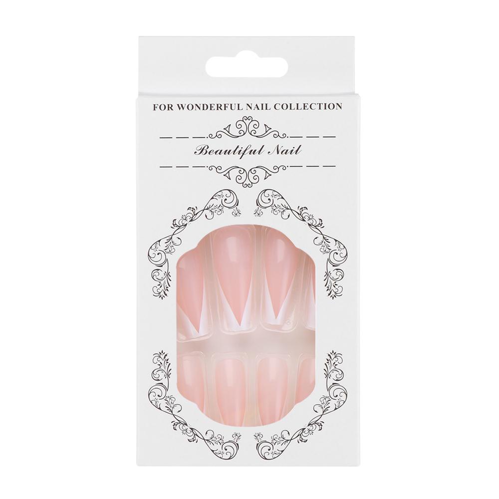 Bộ 24 Móng Tay Giả Che Phủ Toàn Diện Chất Lượng Cao