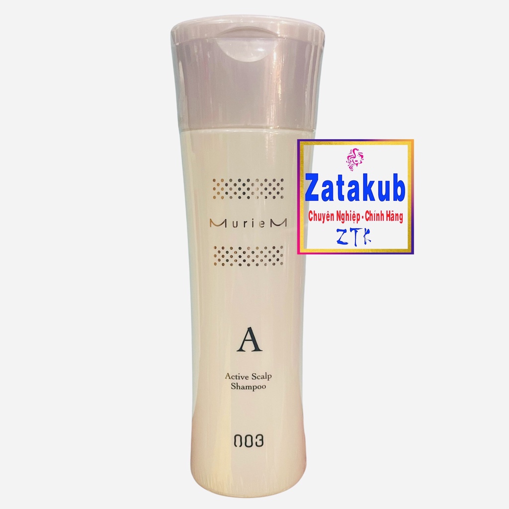 003 NUMBER THREE Dầu Gội Làm Sạch Da Đầu Và Chống Rụng Tóc Muriem Scalp Shampoo 003 Number Three 250