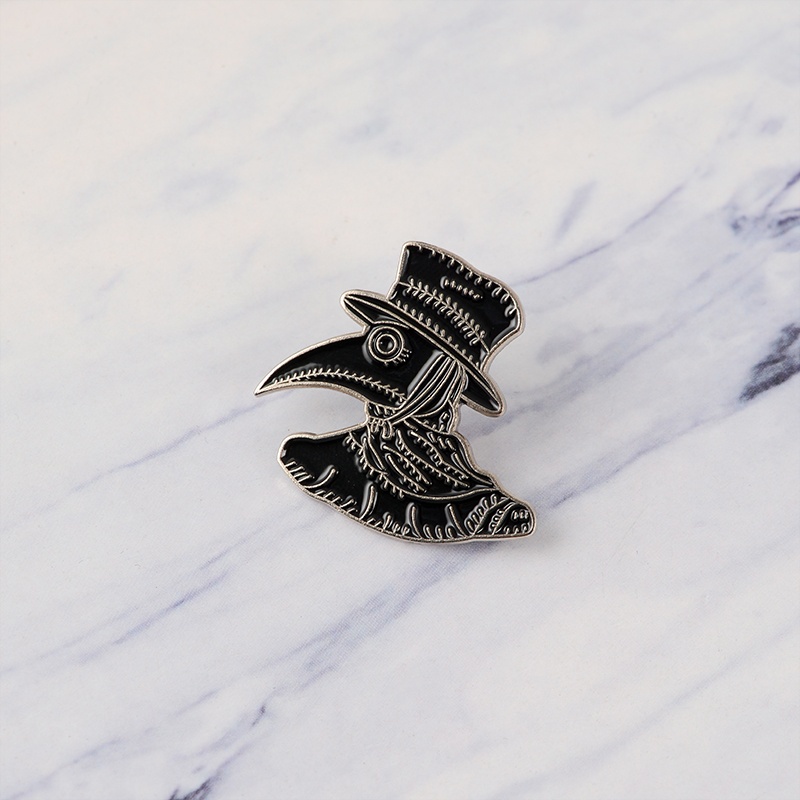 Huy hiệu cài áo MISS ZOE thiết kế hình bác sĩ thời trung cổ độc đáo cá tính