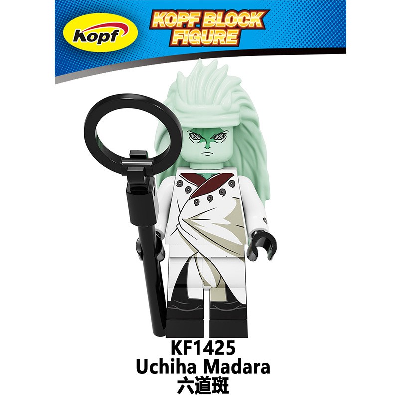 Combo 8 Minifigures NARUTO : Madara , Sasuke , Zetsu - Đồ Chơi Lắp Ráp non-lego KF6126 [C21]