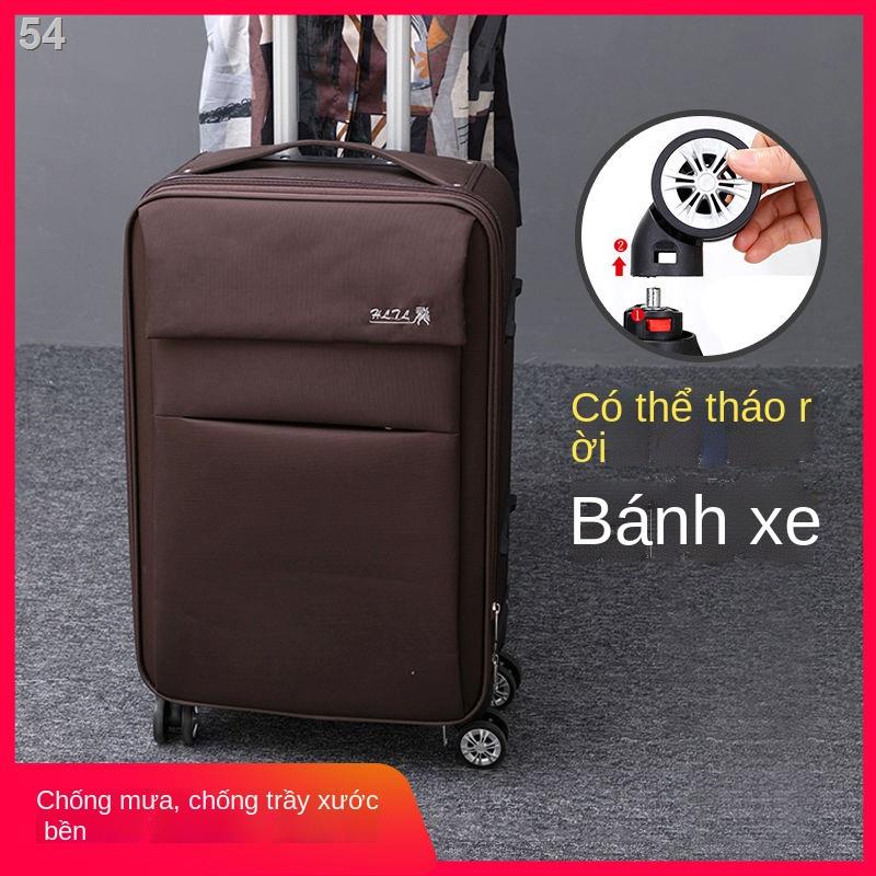 （Hộp kéo）Vali vải Oxford đa năng bánh xe đẩy nam nữ 30 mật khẩu 20 inch chắc chắn và bền