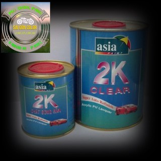 DẦU BÓNG 2K ASIA 1.2KG SƠN KIM LOẠI SINGAPO ( liên doanh Việt Nam)