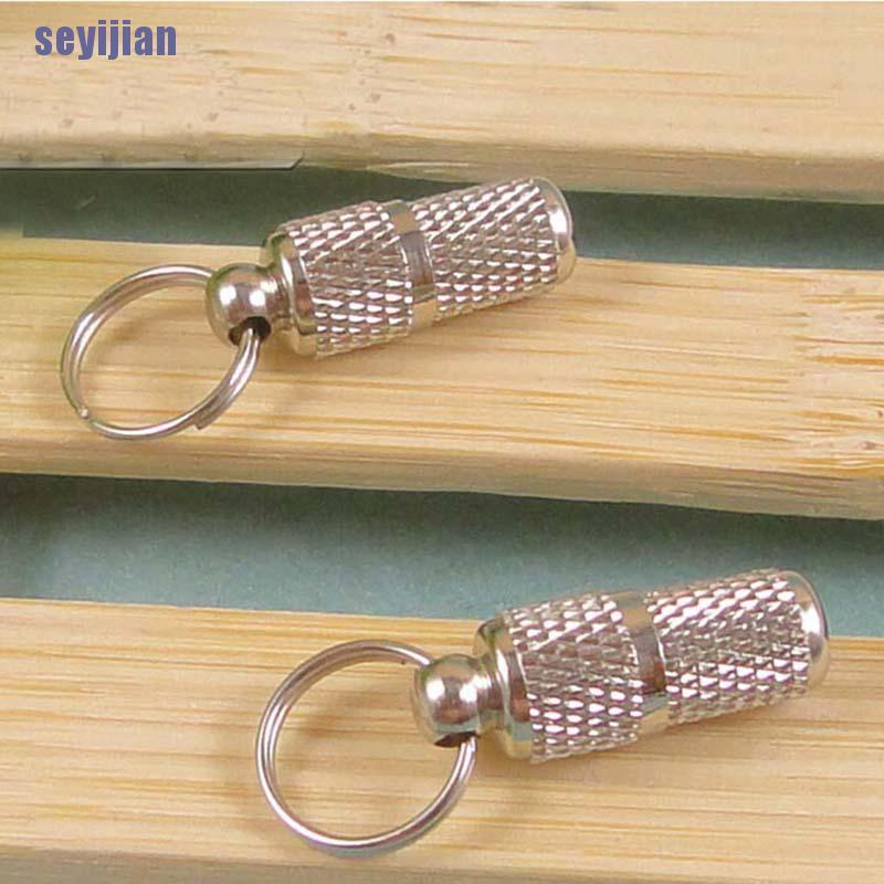 [SJ] Anti-Lost Pet Dog Cat Puppy ID Address Name Label Tag Barrel Tube Collar   GT  YN