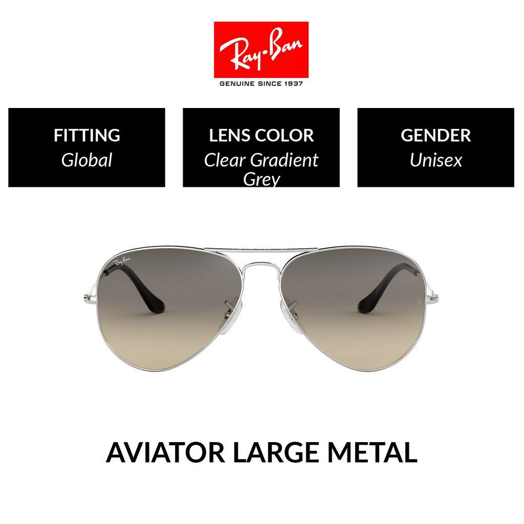 Mắt Kính Ray-Ban Aviator Large Metal - RB3025 003/32 - 62 mm - Kính mát