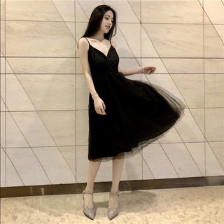 (R109) váy ulzzaang cổ v retro 5 lớp 4 size