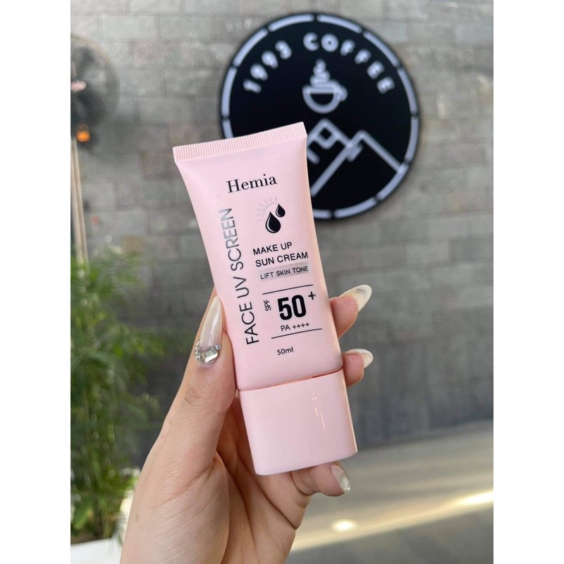 Kem Chống Nắng HEMIA Make Up Sunscreen SPF 50+ 50ml