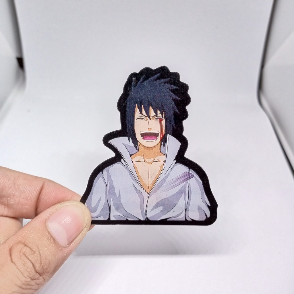 Sticker 3D Naruto dán điện thoại - laptop - ô tô chống nước 6x7 cm