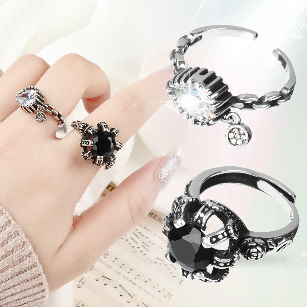 Nhẫn BSUNS Đất Sét|Nhẫn Nhiều Màu Sắc Phong Cách Punk Cổ Điển