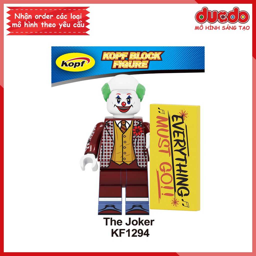 Minifigures các nhân vật Joker mới nhất - Đồ chơi Lắp ghép Xếp hình Mini Transformer Mô hình Kopf KF6110