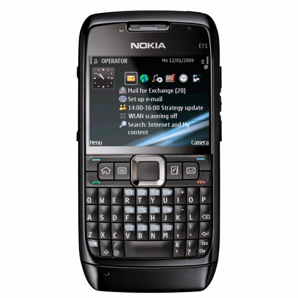 ĐIỆN THOẠI CỔ NOKIA E71 MAIN ZIN kèm pin sạc